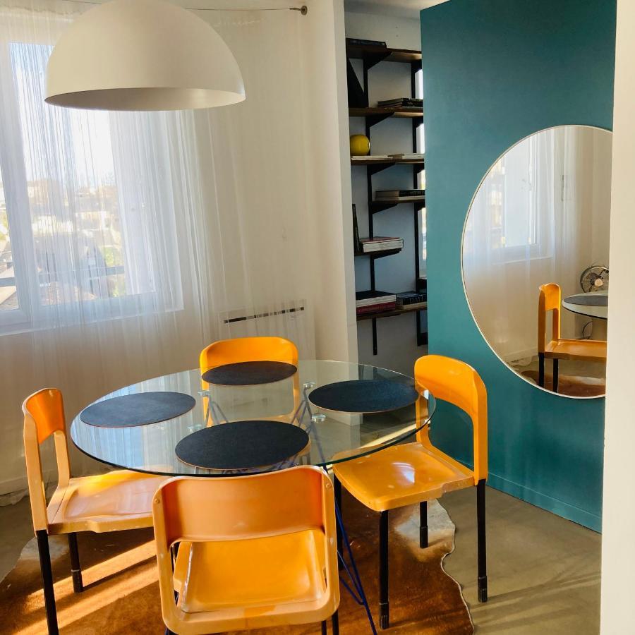 Rennes Sud Gare Appartement design 50's Extérieur photo